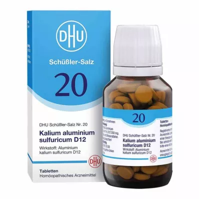BIOCHEMIE DHU 20 Kalijev alum.sulfur.D 12 tablet, 200 kosov BIOCHEMIE DHU 20 Kalijev alum.sulfur.D 12 tablet, 200 kosov