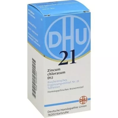 BIOCHEMIE DHU 21 Zincum chloratum D 12 tablet, 200 kapsul