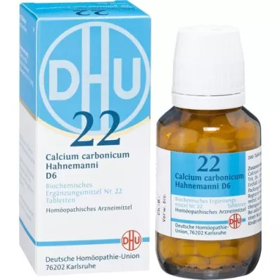 BIOCHEMIE DHU 22 Calcium carbonicum D 6 tablet, 200 kapsul