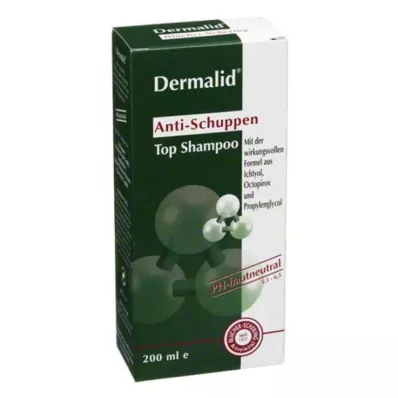 DERMALID Top šampon proti prhljaju, 200 ml