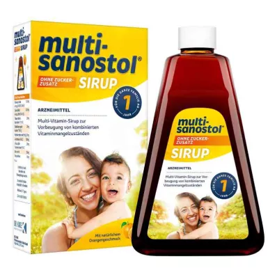 MULTI SANOSTOL Sirup brez dodanega sladkorja, 260 g MULTI SANOSTOL Sirup brez dodanega sladkorja, 260 g