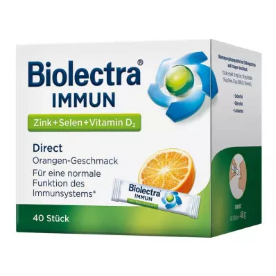 BIOLECTRA Palčke Immune Direct, 40 kosov