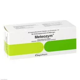 METEOZYM Filmsko obložene tablete, 50 kosov