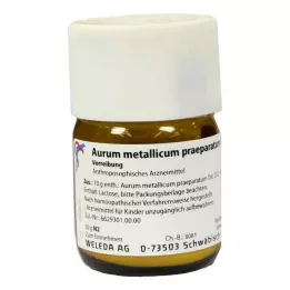 AURUM METALLICUM PRAEPARATUM D 12 Trituriranje, 50 g