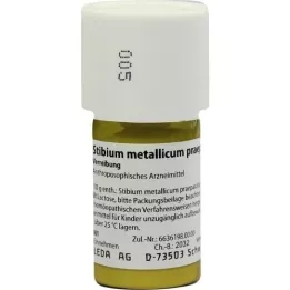 STIBIUM METALLICUM PRAEPARATUM D 10 Trituriranje, 20 g