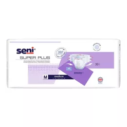 SUPER SENI Plus inkontinenčne hlače za nočno inkontinenco, velikost 2 M, 30 kosov