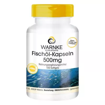 FISCHÖL KAPSELN 500 mg, 100 kosov FISCHÖL KAPSELN 500 mg, 100 kosov