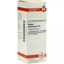 ACIDUM FORMICICUM Raztopina D 12, 20 ml