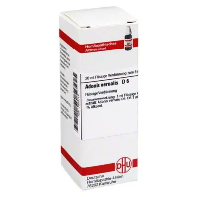 ADONIS VERNALIS Raztopina D 6, 20 ml ADONIS VERNALIS Raztopina D 6, 20 ml