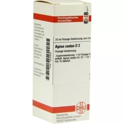 AGNUS CASTUS Raztopina D 2, 20 ml