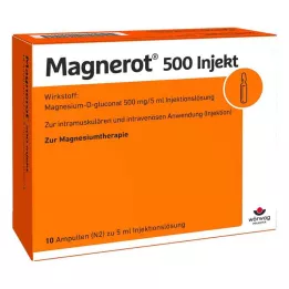 MAGNEROT 500 ampul za injiciranje, 10X5 ml