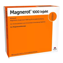 MAGNEROT 1000 Ampule za injiciranje, 10X10 ml