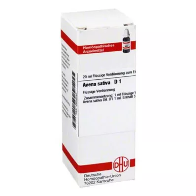 AVENA SATIVA D 1 razredčitev, 20 ml