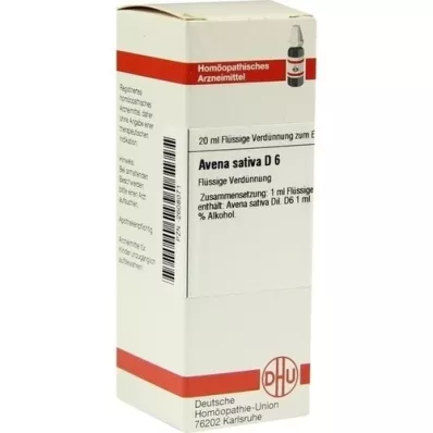 AVENA SATIVA Raztopina D 6, 20 ml