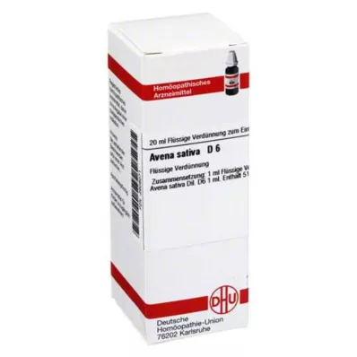AVENA SATIVA Raztopina D 6, 20 ml