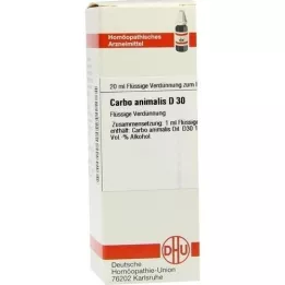 CARBO ANIMALIS D 30 razredčitev, 20 ml