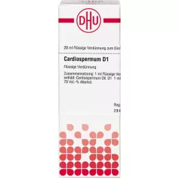 CARDIOSPERMUM D 1 razredčitev, 20 ml