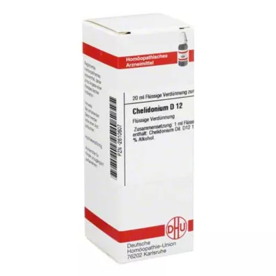 CHELIDONIUM Raztopina D 12, 20 ml