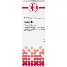 CONIUM Raztopina D 5, 20 ml