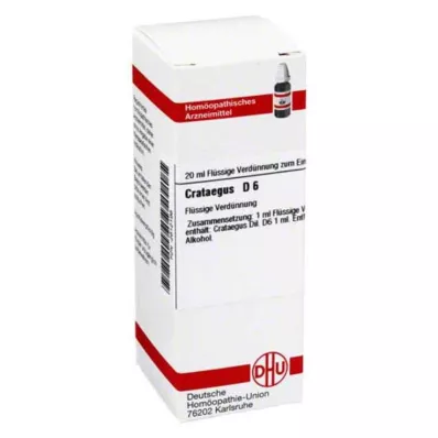 CRATAEGUS Raztopina D 6, 20 ml