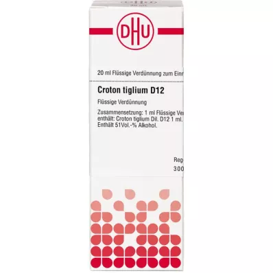 CROTON TIGLIUM Raztopina D 12, 20 ml