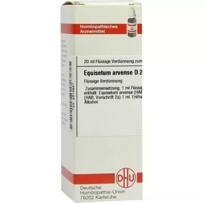 EQUISETUM ARVENSE Raztopina D 2, 20 ml