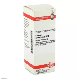 FERRUM METALLICUM D 30 razredčitev, 20 ml
