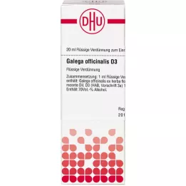 GALEGA officinalis D 3 razredčina, 20 ml