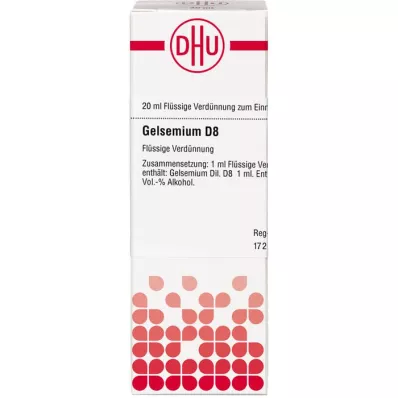 GELSEMIUM Raztopina D 8, 20 ml