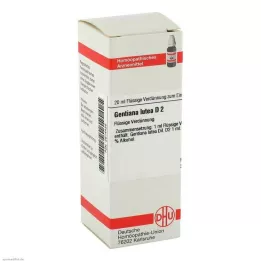 GENTIANA LUTEA Raztopina D 2, 20 ml