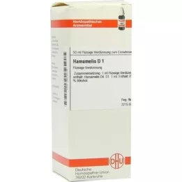 HAMAMELIS D 1 razredčitev, 50 ml