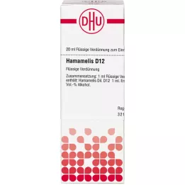 HAMAMELIS Raztopina D 12, 20 ml