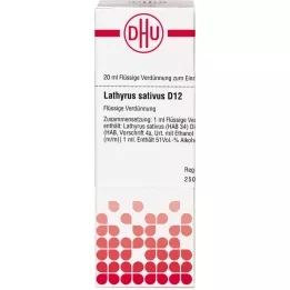 LATHYRUS SATIVUS Raztopina D 12, 20 ml