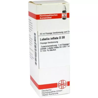 LOBELIA INFLATA D 30 razredčitev, 20 ml LOBELIA INFLATA D 30 razredčitev, 20 ml