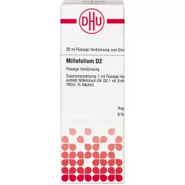 MILLEFOLIUM Raztopina D 2, 20 ml