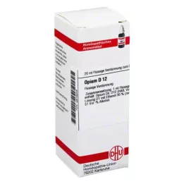 OPIUM Raztopina D 12, 20 ml