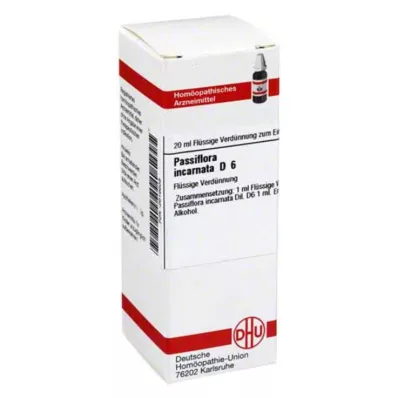 PASSIFLORA INCARNATA Raztopina D 6, 20 ml