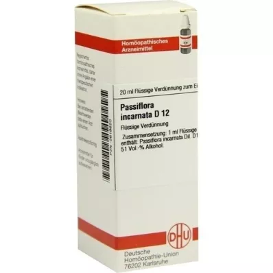 PASSIFLORA INCARNATA Raztopina D 12, 20 ml