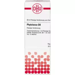 PHYTOLACCA Raztopina D 8, 20 ml