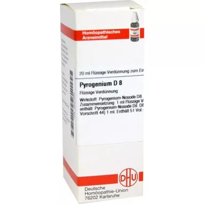 PYROGENIUM Raztopina D 8, 20 ml PYROGENIUM Raztopina D 8, 20 ml