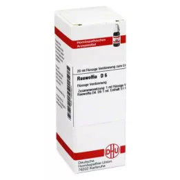 RAUWOLFIA Raztopina D 6, 20 ml