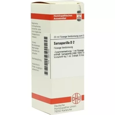 SARSAPARILLA Raztopina D 2, 20 ml