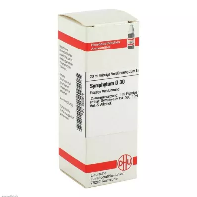 SYMPHYTUM D 30 razredčitev, 20 ml