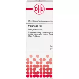 VALERIANA Raztopina D 3, 20 ml