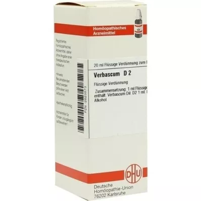 VERBASCUM Raztopina D 2, 20 ml