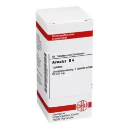 AESCULUS D 4 tablete, 80 kapsul