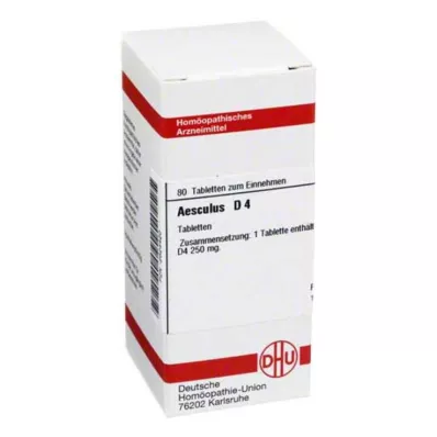 AESCULUS D 4 tablete, 80 kapsul AESCULUS D 4 tablete, 80 kapsul