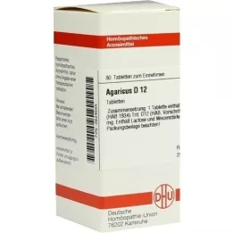 AGARICUS D 12 tablet, 80 kapsul