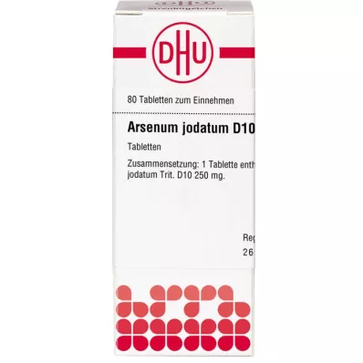 ARSENUM JODATUM D 10 tablet, 80 kapsul