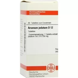 ARSENUM JODATUM D 12 tablet, 80 kapsul